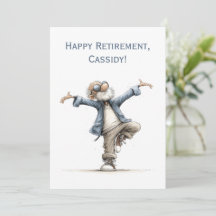 Pensioen felicitaties, gepensioneerde yogaman