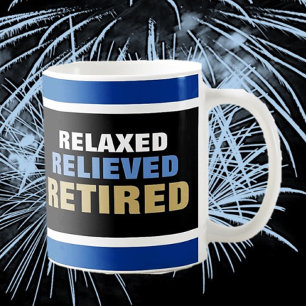 Pensioen Fun Gefeliciteerd Gift Koffiemok