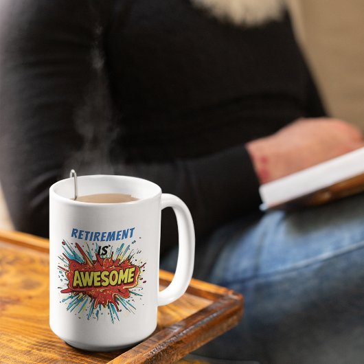 Pensioen is Geweldige Koffiemok