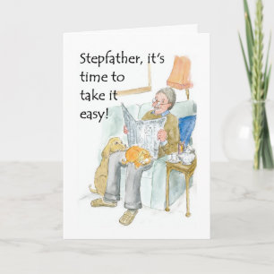 Pensioen Kaart voor een stiefvader