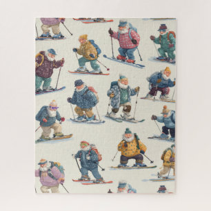 Pensioen Kerstman Noordpool Ski Club Legpuzzel