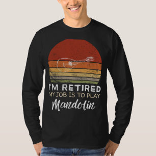 Pensioen Mandolin T-shirt: Strum & Smile! T-shirt
