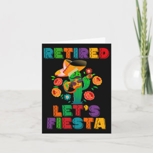 Pensioen Mexicaans Laten we Feest vieren Gepension Kaart