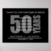 Pensioen of Employee Appreciation Gift Poster (Voorkant)