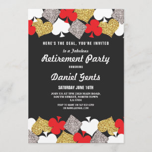 Pensioen Partij Las Vegas Casino Royale Invite Kaart