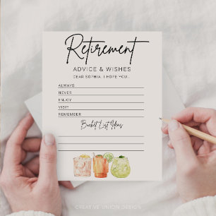 Pensioen Partij Retirement Advies & Wishes Kaart