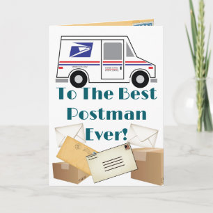 Pensioen per post - gevouwen bedankkaart