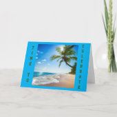 ** PENSIOEN ** TIJD OM TE "GENIETEN VAN HET LEVEN" KAART (Voorkant)