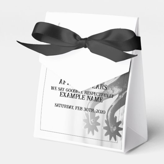 Pensioenaankondiging met oude sporen bedankdoosjes (Voorkant Zijde)