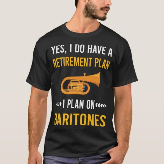 Pensioenbariton T-shirt (Voorkant)