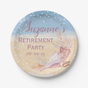 Pensioenbietenkustpartij Papieren Bordje