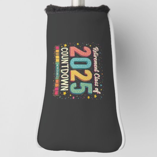 Pensioencategorie van 2025 in het Afstuderen Golfheadcover (Draai 90)