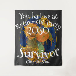 Pensioenfeest 2024 2025 2026 2027 2028 2029 wandkleed