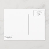 Pensioenfeest Uitnodiging Briefkaart (Achterkant)