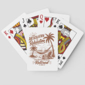 Pensioenformulier Articulatie naar Ontspanning 202 Pokerkaarten (Achterkant)