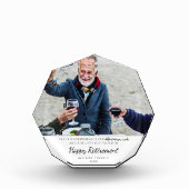 Pensioenfoto Keepsake Award Fotoblokken (Voorkant)