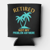 Pensioengeschenken voor mannen of vrouwen blikjeskoeler (Voorkant)