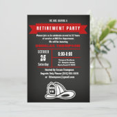 Pensioengroep brandweerpersoneel kaart (Staand voorkant)