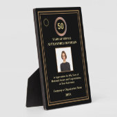 Pensioenjaren werknemer Jaar van uitreiking van ui Fotoplaat (Zijkant)