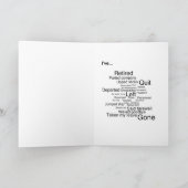 Pensioenkaart Kaart (Binnen)