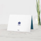 Pensioenkaart voor bibliotheken, boekverkopers kaart (Achterkant)