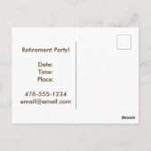 Pensioenpartij Briefkaart (Achterkant)