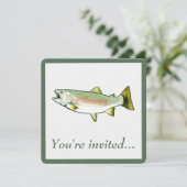 Pensioenpartij: forel kaart (Staand voorkant)