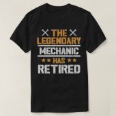 Pensioenpartij het wettelijk mechanisme heeft een t-shirt (Design voorkant)