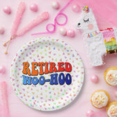 Pensioenpartij Papieren Bordje (Feest)