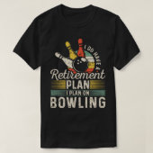 Pensioenregeling Bowling T-shirt (Design voorkant)