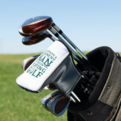 Pensioenregeling Golf Golfheadcover (Insitu)