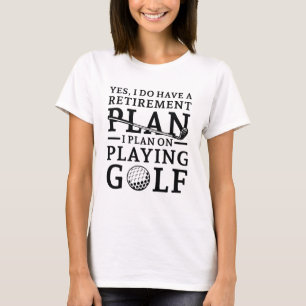 Pensioenregeling Golf T-shirt