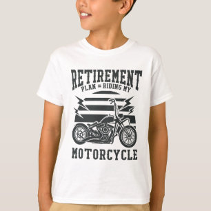 Pensioenregeling Mijn motorfiets T-shirt