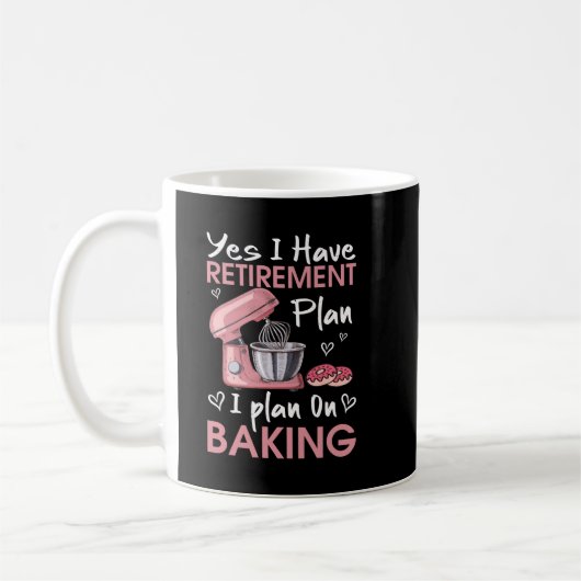 Pensioenregeling voor vrouwen koffiemok (Links)