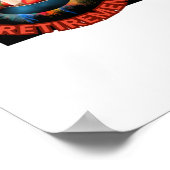 Pensioensticker poster (Hoek)