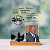 Pensioenuitkering Acryl Bord (Neutraal)