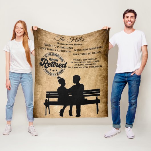 Pensioenuitkering Fleece Deken (In situ)