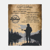 Pensioenuitkering Fleece Deken (Voorkant)