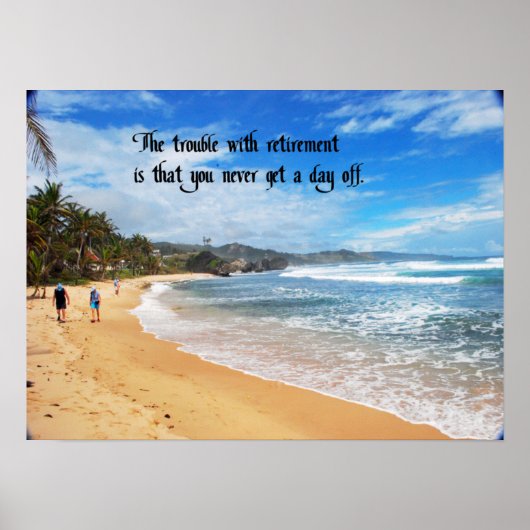 Pensioenuitkering Poster (Voorkant)