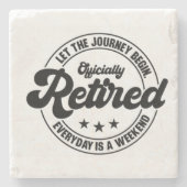 Pensioenuitkering Stenen Onderzetter (Voorkant)