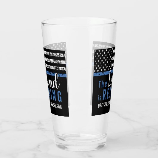 Pensioenuitkering van politie Thin Blue Line Ameri Glas (Links)