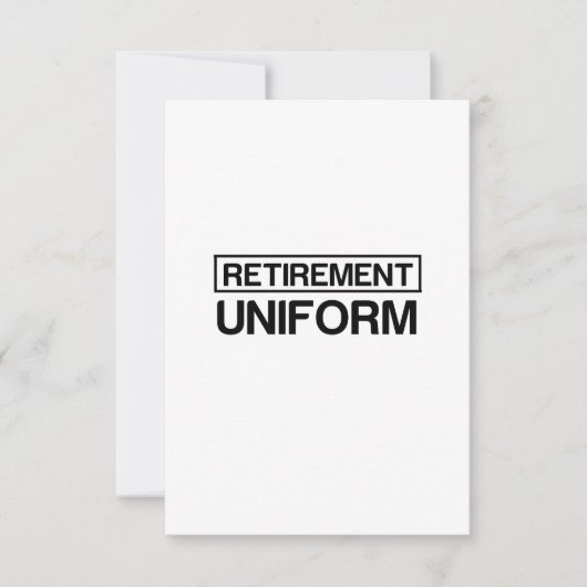 PENSIOENUNIFORM BEDANKKAART (Voorkant)