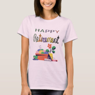 Pensioenviering ontwerp t-shirt