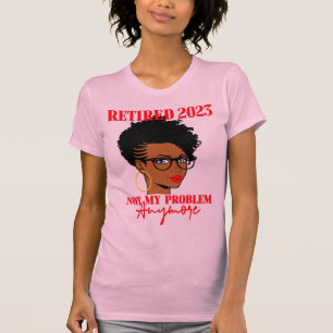 Pensionering 2023. Voor vrouwen. T-shirt