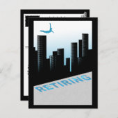 pensionering briefkaart (Voorkant / Achterkant)