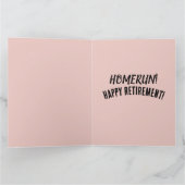 PENSIONERING CINCINNATI HONKBAL WENSKAART KAART (Binnen)