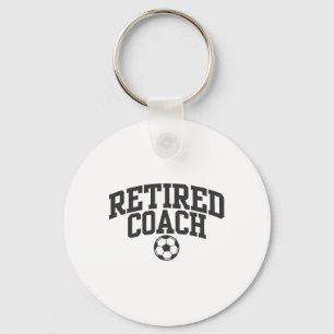 Pensionering Coach Voetbalteam Mentor _1 Sleutelhanger