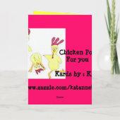 PENSIONERING CONGRATS KAART (Achterkant)