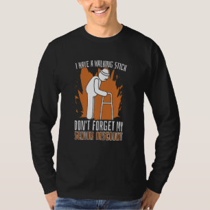 Pensionering Grappig Met Pensioen Vergeet Mijn Sen T-shirt
