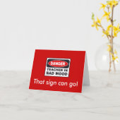 Pensionering - Leraar Kaart (Gele Bloem)